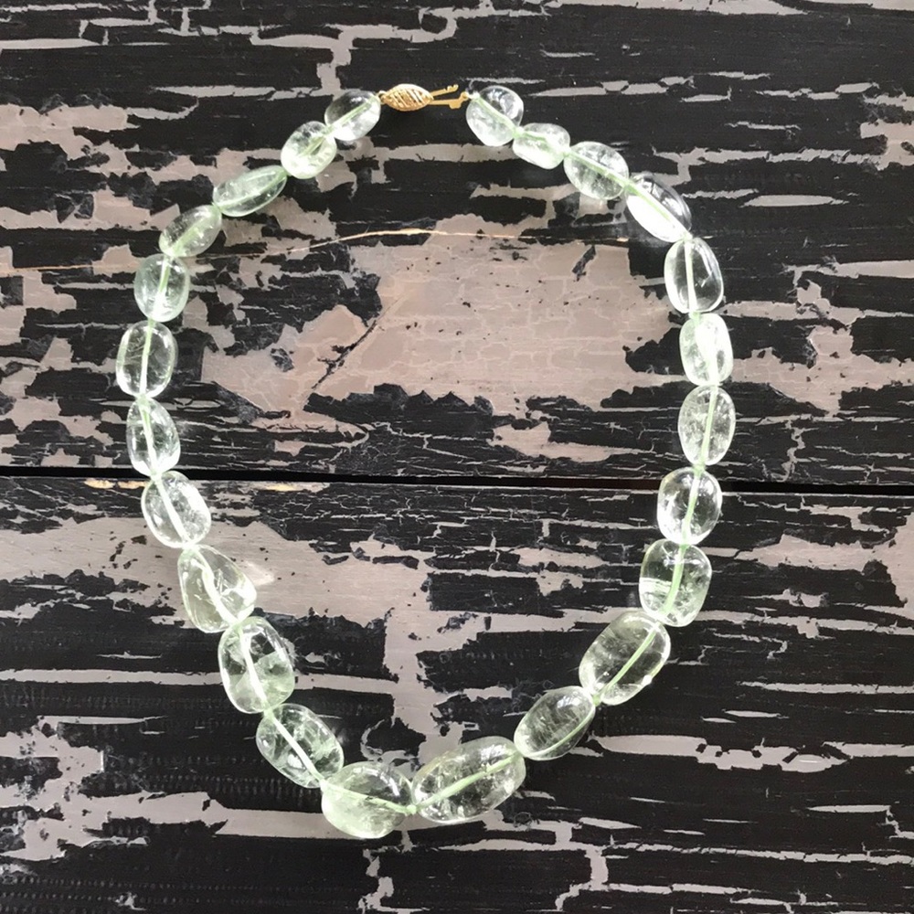 Praisiolite Necklace